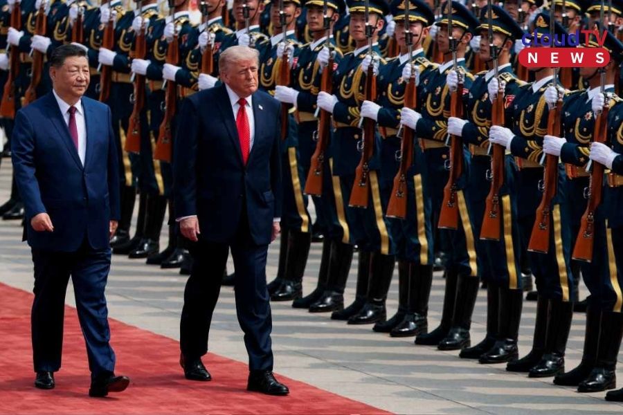 বেজিংয়ে ট্রাম্প কে লাল গালিচা অভ্যর্থনা Xi Jinping-এর, বৈঠকে সম্পর্ক স্বাভাবিক করার বার্তা