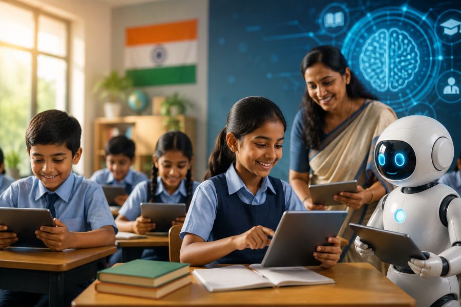 ভারতের সবচেয়ে বড় AI বিপ্লব কি স্কুলের শ্রেণিকক্ষে? নতুন ভাবনা