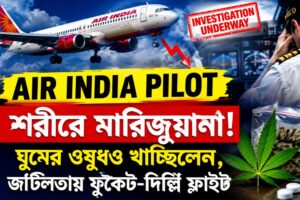 ৩০০ ফুট নীচে নেমেছিল বিমান, পাইলটের শরীরে মারিজুয়ানা! ঘুমের ওষুধও খাচ্ছিলেন