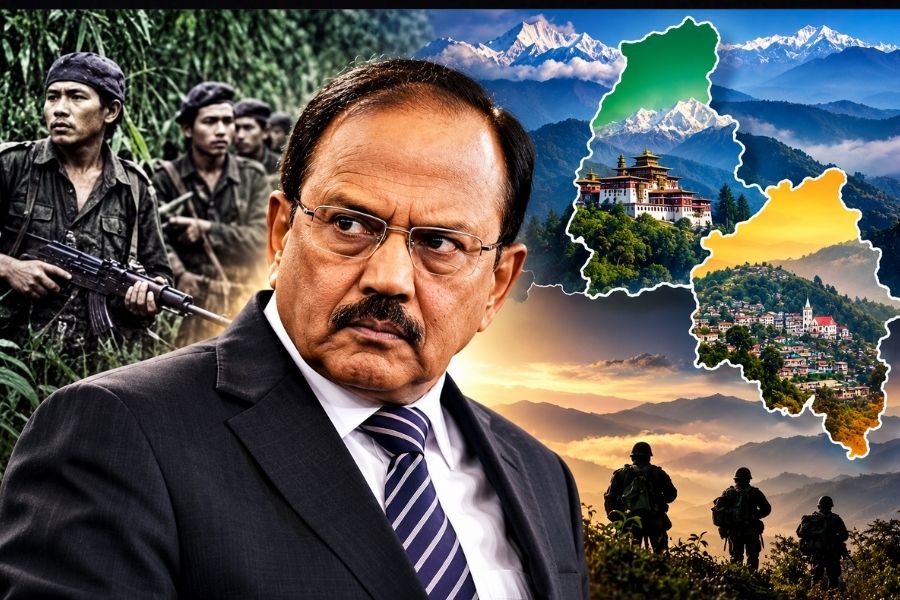 মিজোরাম থেকে সিকিম—অজিত দোভালের গোয়েন্দা জীবনের গুরুত্বপূর্ণ অধ্যায়