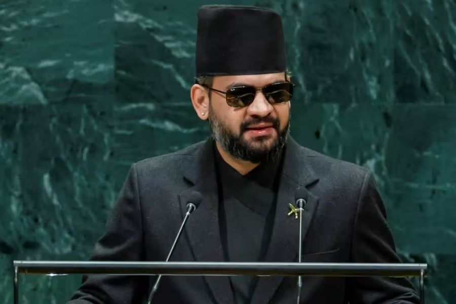 রাষ্ট্রপুঞ্জের মঞ্চেও চোখে কালো চশমা, কেন Balen Shah সবসময় এই চশমা পরেন?