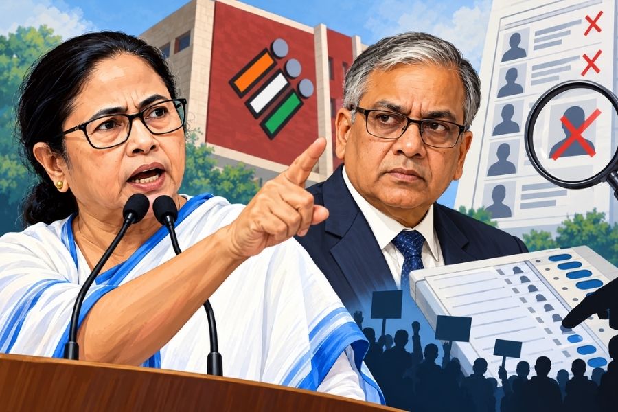 SIR ও ভোটার তালিকা নিয়ে ফের সরব মমতা, জ্ঞানেশ কুমারের গ্রেফতারি ও ফের ভোটের দাবি