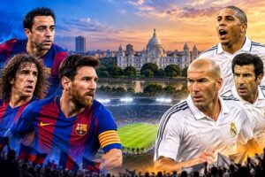 কলকাতায় বার্সেলোনা-রিয়াল মাদ্রিদের লিজেন্ডস ম্যাচের প্রস্তুতি, সম্ভাব্য তারিখ ২৫ নভেম্বর